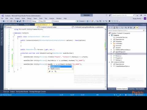 Master Entity Framework Core–Map Query Manipulat Data Mapping Classes to Tables | packtpub com