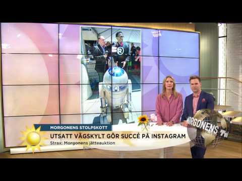 Star Wars-figuren såldes för miljoner - Nyhetsmorgon (TV4)