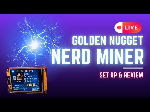 🔌 Gold Nugget Nerd Miner Unboxing & Setup | Start Solo Mining Bitcoin Today! 💡