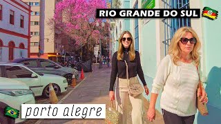 🇧🇷 Walking in the Historic Center of Porto Alegre — Rio Grande do Sul, Brazil 【 4K UHD 】
