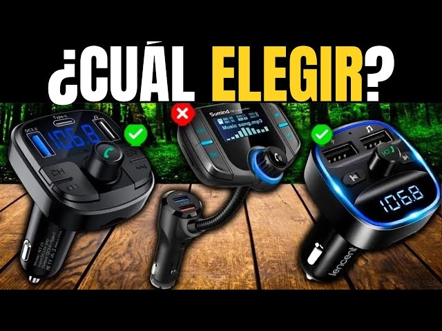 Vídeo relacionado con Transmisor FM Bluetooth para coche, adaptador Bluetooth para coche, radio con manos libres, calidad de sonido sin pérdidas, luces de arco iris RGB, compatible con tarjeta SD y disco U