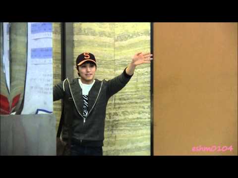 [Fancam]120124 Sungmin,Ryeowook after the SUKIRA