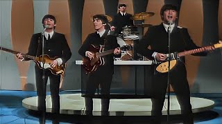 The Beatles - Please Please Me (Ed Sullivan Live) [colorized, best version linked below]