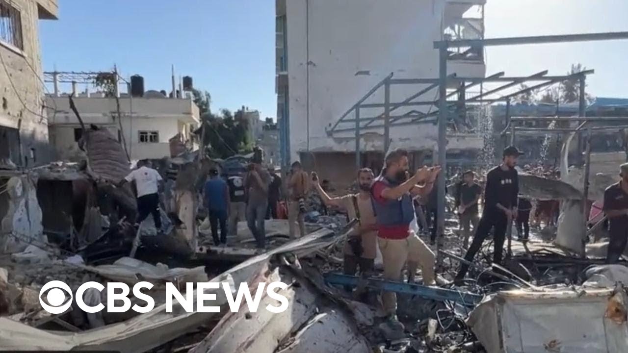 U.N. says 6 employees killed by Israeli strike on Gaza school