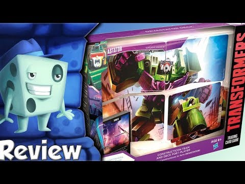Transformers TCG Combiners Review - with Tom Vasel