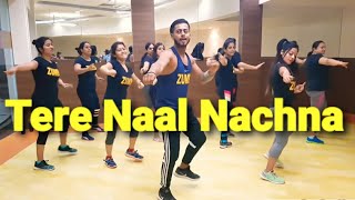 Nawabzaade: TERE NAAL NACHNA  | Badshah | zumba dance fitness workouts by amit