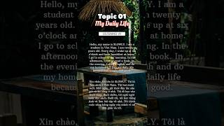Topic 1 #luyennghetienganh #english