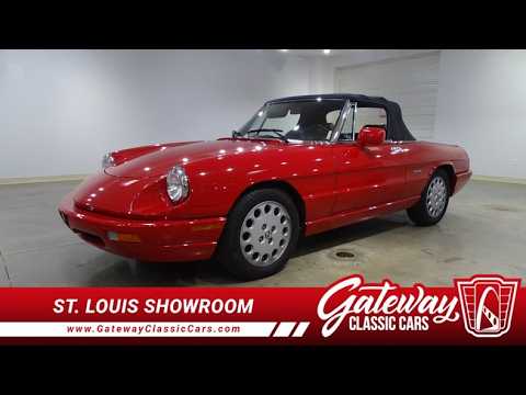 1991 Alfa Romeo Spider Veloce (CC-2089692) for sale in O'Fallon, Illinois