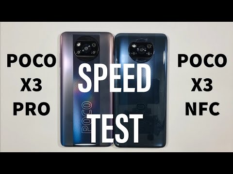 Xiaomi Poco X3 Pro vs Xiaomi Poco X3 NFC Speed Test