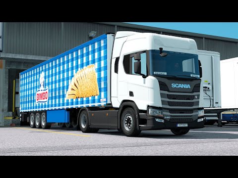 ETS2 1.35 ProMods 2.41 Scania R450  Valencia - Barcelona