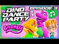 Billy Finds His Dancing Shoes Dino Dance Party NEW Animated Music Video Barney S World
