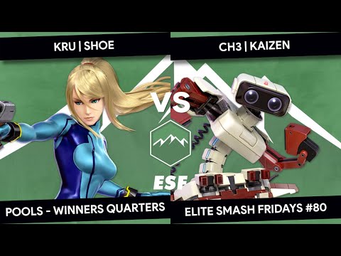 Elite Smash Friday #80 - Shoe (ZSS) vs KaiZen (R.O.B.) - Pools - Winners Quarters