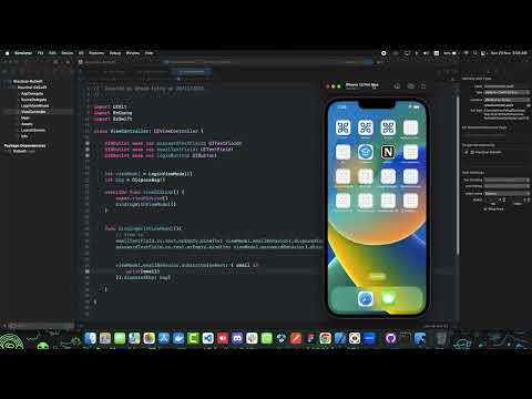 01  RxSwift Practical in Arabic ( Login page )