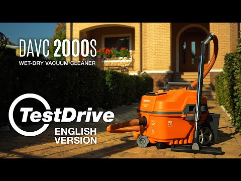 Wet-Dry Vacuum Cleaner DAVC 2000S /  Nass-Trockensauger Daewoo DAVC 2000S