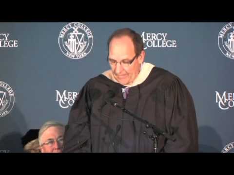 Mayor Hartley Connett at Mercy College Presidential Inauguration