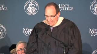 Mayor Hartley Connett at Mercy College Presidential Inauguration