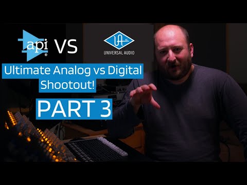 API Hardware vs UAD Software Shootout Part 3