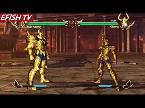 Taurus Aldebaran vs Capricorn Shura (Hardest AI) - Saint Seiya: Soldiers' Soul