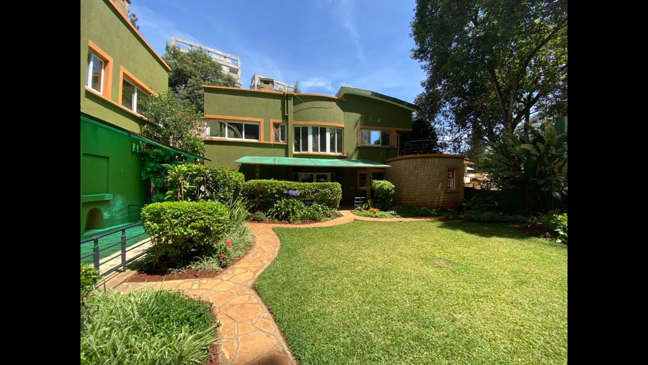 4BR Townhouse with Gym & Garden in Westlands