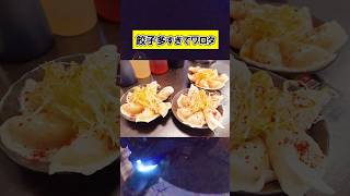 ラーメン屋で餃子頼んだら想像の3倍の量出てきて満腹過ぎた 【最強油そば 春日亭】