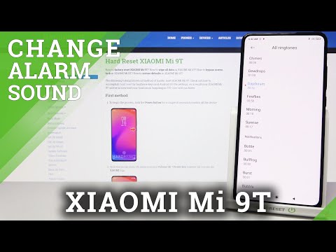 Alarm Tones in XIAOMI Mi 9T