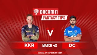 💯% WINING KKR VS DC IPL2020 DREAM11 PREDICTION | FANFIGHT TEAM |