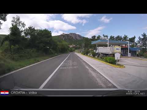 Vrlika - CROATIA 2019 Road Trip DASHCAM WWW.TOFIL.NET