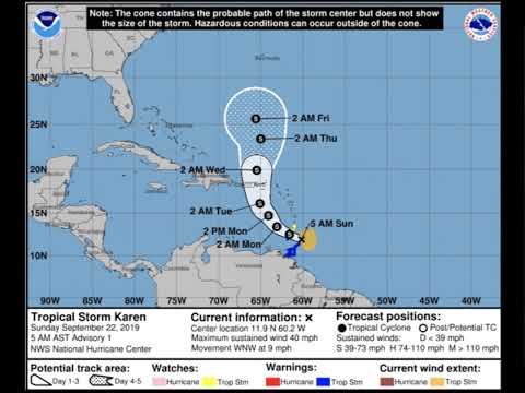 Weather Xtreme Video for Sunday, September 22, 2019