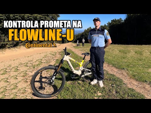 KONTROLA PROMETA NA FLOWLAJNU - Bike Park Pohorje Maribor & Continental