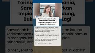 Bukan Cari Pasangan, Sarwendah Ungkap Keinginannya yang Lain, Terinspirasi dari Thania