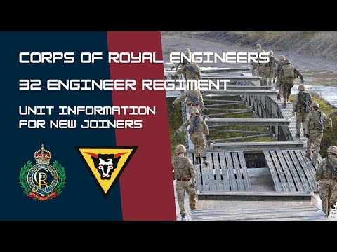 Corps of Royal Engineers - 32 Engineer Regiment | New Joiner Information | RE Units