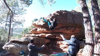 Video thumbnail: Fan de las felpas, 6b. Albarracín