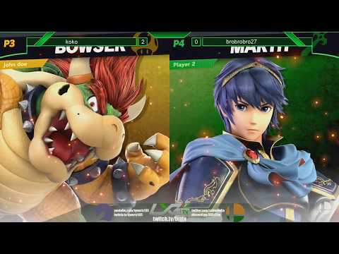 brobrobro27 (Bowser) vs Koko (Joker/Marth) - Smash Ultimate @ The Living Room Bangalore