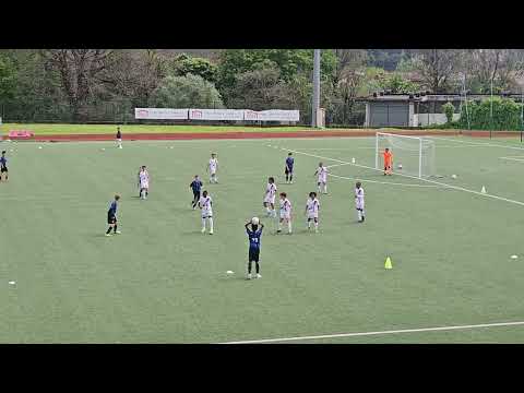 U11 Tournois forte dei marmi 🇮🇹 vs INTER MILAN 1ère mi-temps