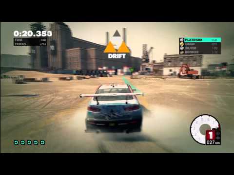 DiRT 3: Gymkhana Sprint 2 - How to get Platinum