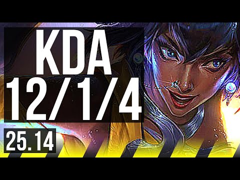 NILAH & Rell vs ZERI & Lulu (ADC) | 12/1/4, Quadra, Legendary, 600+ games | KR Master | 25.14