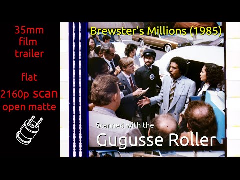 afbeelding Brewster's Millions (1985) 35mm film trailer, flat open matte, 2160p