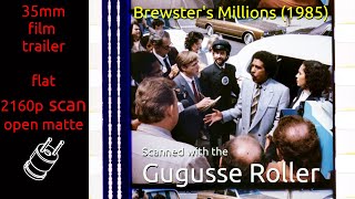 Brewster's Millions (1985) 35mm film trailer, flat open matte, 2160p