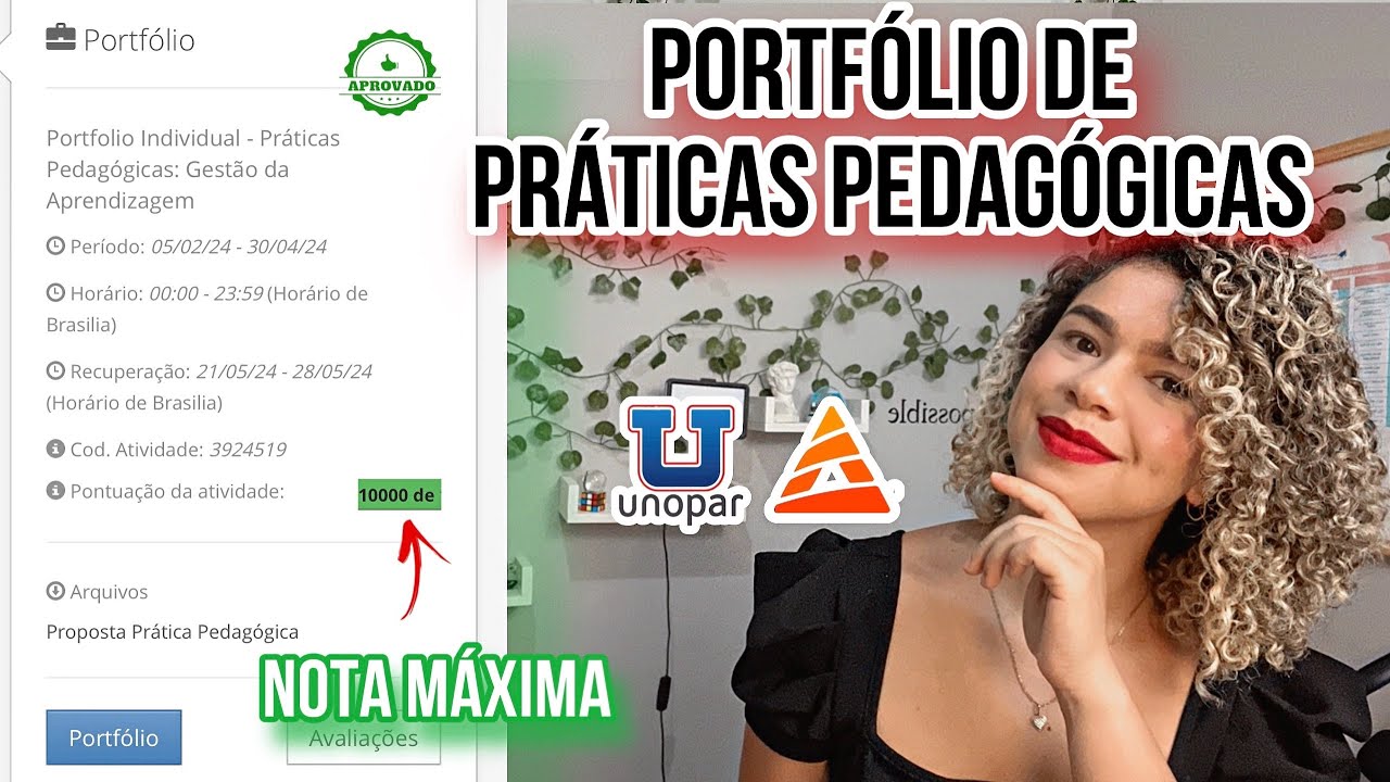 GESTÃO DA APRENDIZAGEM | Portfólio de Práticas Pedagógicas #unopar #anhanguera #licenciaturas #fy