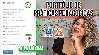 GESTÃO DA APRENDIZAGEM | Portfólio de Práticas Pedagógicas #unopar #anhanguera #licenciaturas #fy