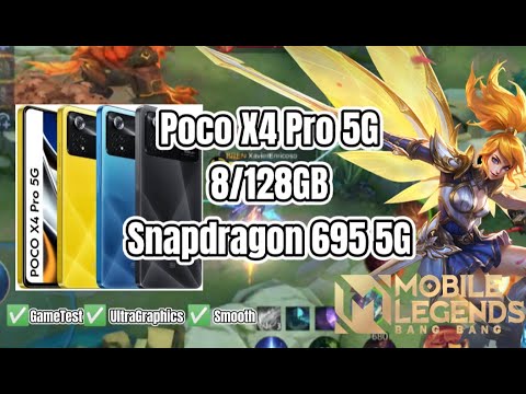 Poco X4 Pro 5G | Game Test 2022✅ | Mobile Legends Bang Bang