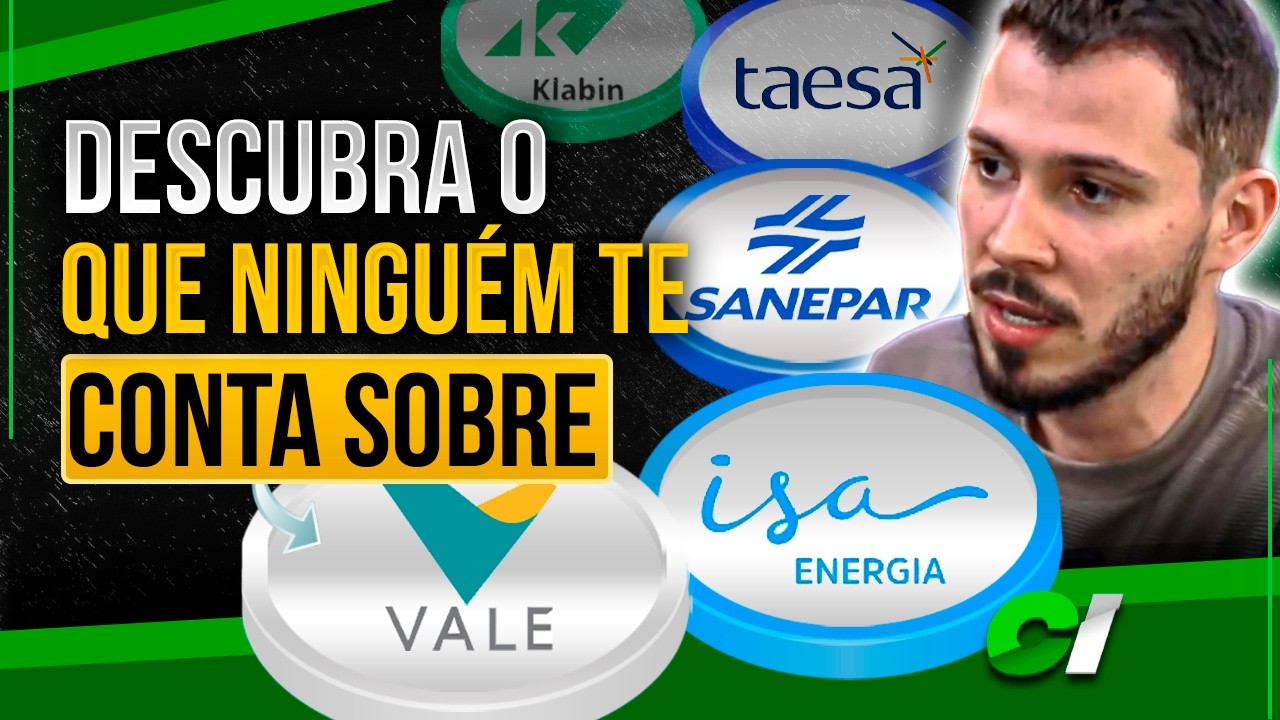 TAESA, VALE, KLABIN, CEMIG, ISA ENERGIA e SANEPAR VALE A PENA INVESTIR?