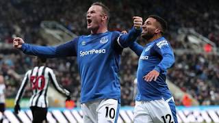Newcastle 0-1 Everton: Wayne Rooney stabs home to pile more misery of Rafa Benitez&#39;s men as Toffees