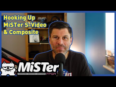 How To Hook Up MiSTer FPGA S-Video & Composite