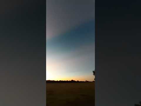 Nueva Galia sur de San Luis. 😍Atardecer con rayos crepusculares a contra crepusculares 28/2/26