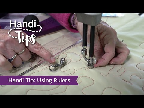 Using Rulers - Handi Tip