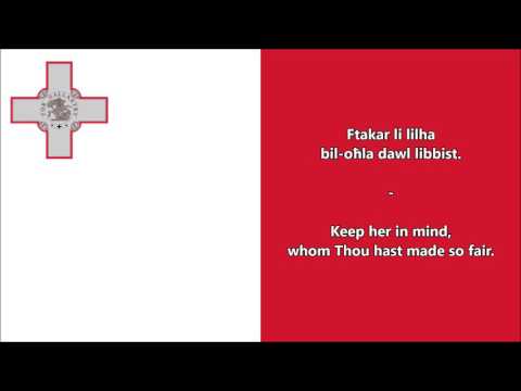 L-Innu Malti - National anthem of Malta (MT/EN lyrics)