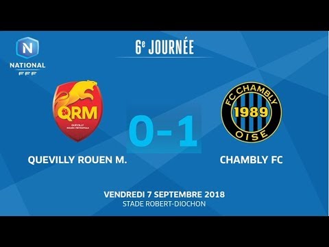 J6 : Quevilly Rouen M.-  Chambly FC ( 0-1), le résumé I National FFF 2018-2019