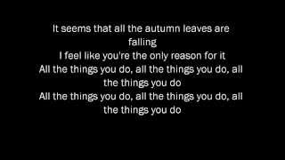 Chris Brown ft Kendrick Lamar - Autumn Leaves (Lyrics)