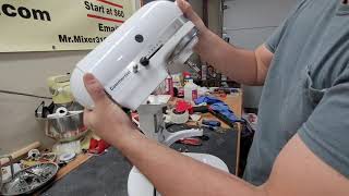 KitchenAid Arms Won't Raise!! Fixing Bowl Raise Mechanism! KitchenAid K5A/K5SS Style